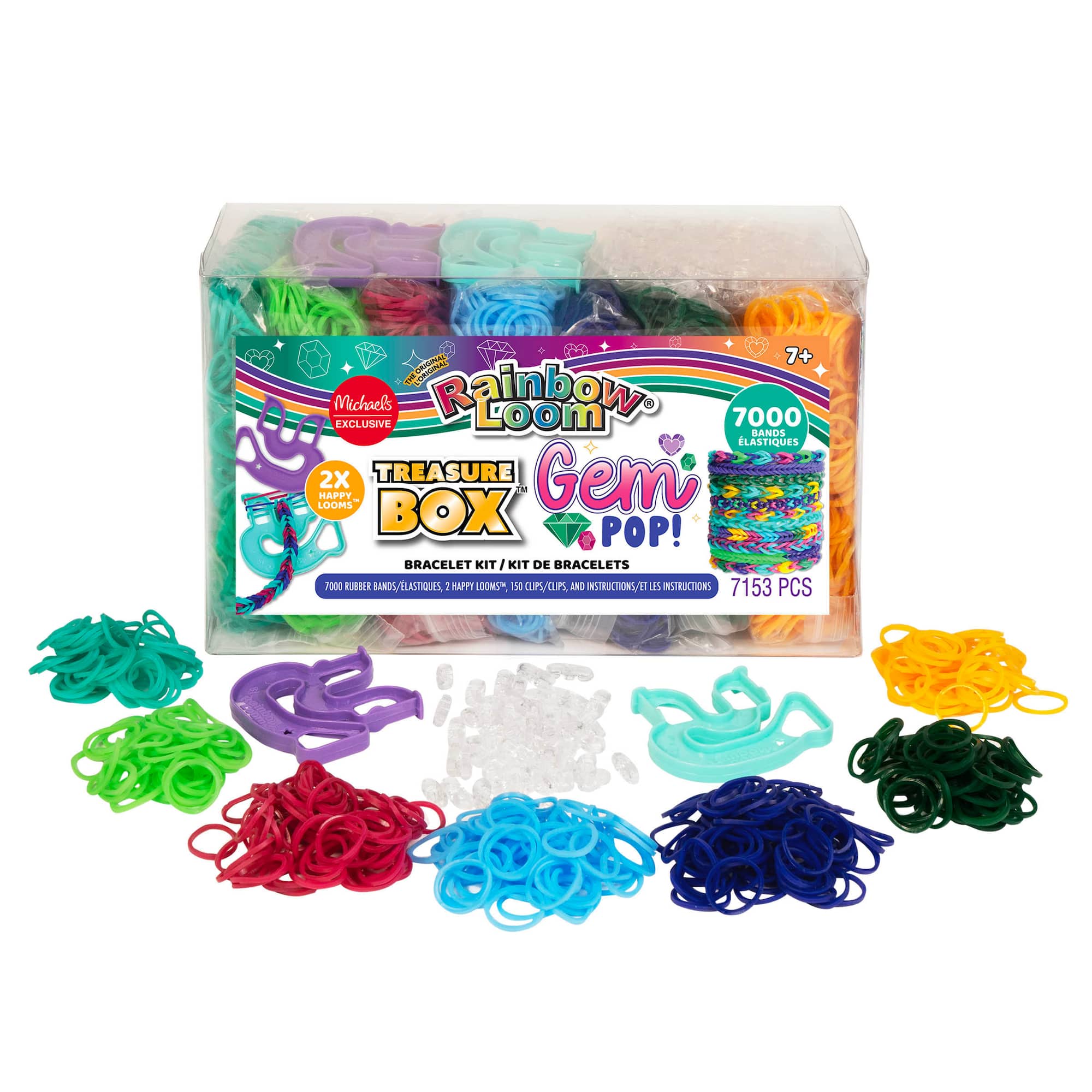 Rainbow Loom® Gem Pop! Treasure Box™ Bracelet Kit